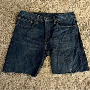 Mens Levi’s 512 cutoff shorts